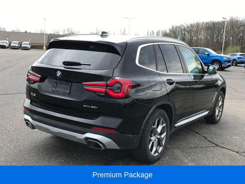 Black 2024 BMW X3 xDrive30i