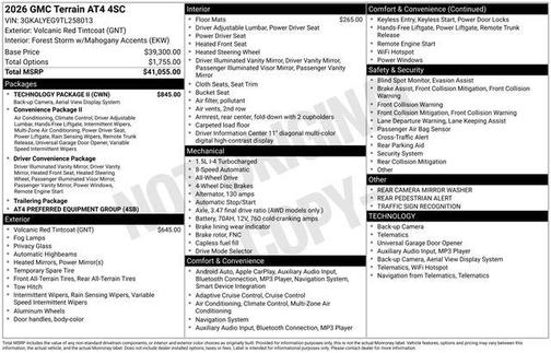 2026 GMC Terrain AWD AT4