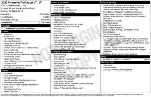 2023 Chevrolet Trailblazer LT
