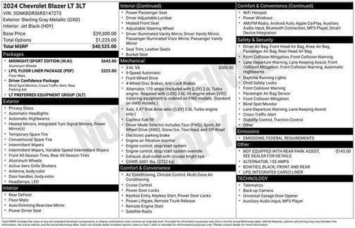 2024 Chevrolet Blazer 3LT