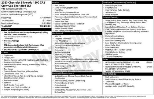 2023 Chevrolet Silverado 1500 ZR2