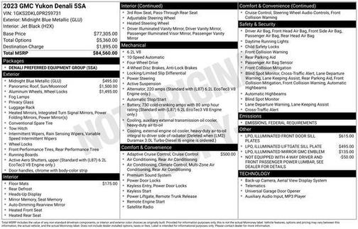 2023 GMC Yukon Denali