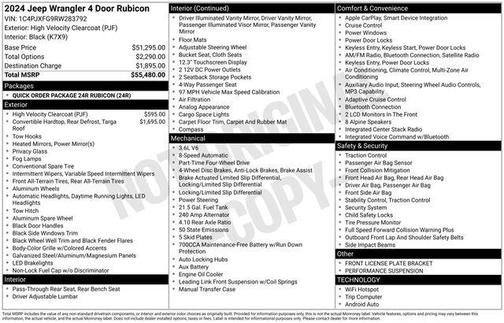 2024 Jeep Wrangler Rubicon