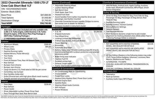 2022 Chevrolet Silverado 1500 LT