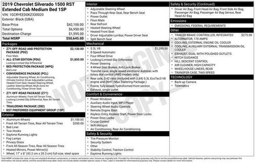 2019 Chevrolet Silverado 1500 RST