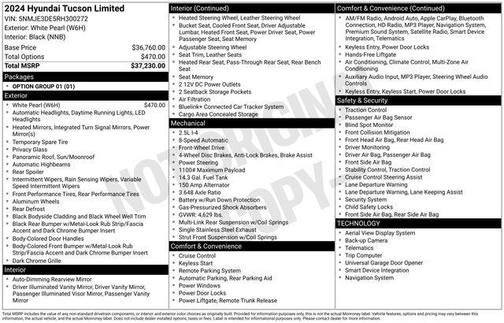 2024 Hyundai TUCSON Limited