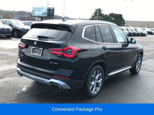 Black 2024 BMW X3 xDrive30i