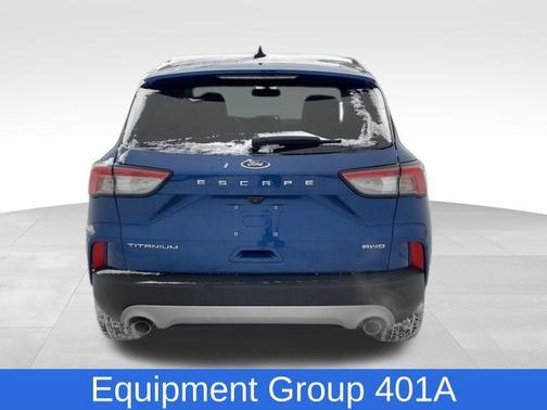 Blue 2022 Ford Escape Titanium