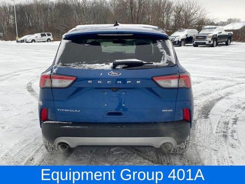 Blue 2022 Ford Escape Titanium