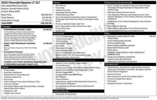 2025 Chevrolet Equinox 1LT