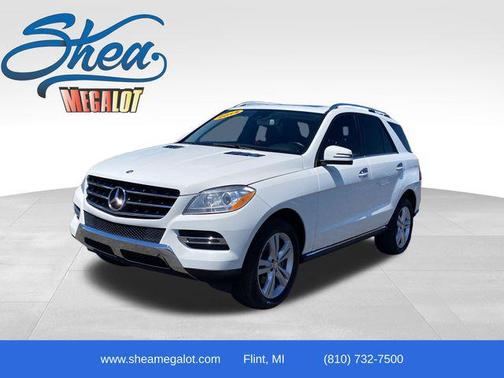 White 2015 Mercedes-Benz M-Class ML 350