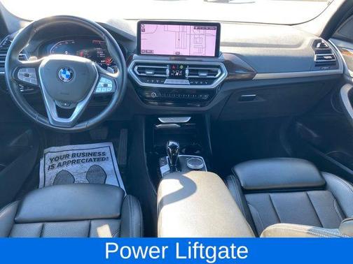 Black 2024 BMW X3 xDrive30i