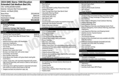 2024 GMC Sierra 1500 Elevation