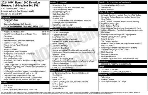 2024 GMC Sierra 1500 Elevation