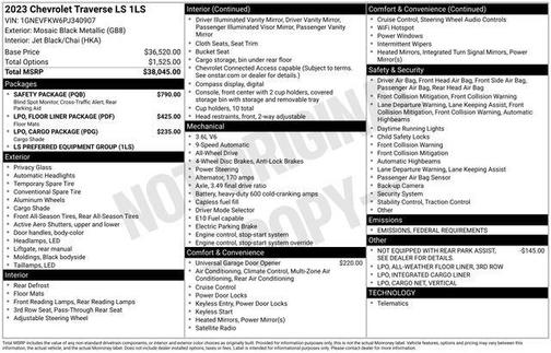 2023 Chevrolet Traverse LS