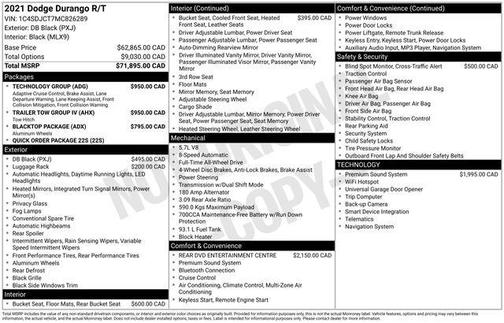 2021 Dodge Durango R/T