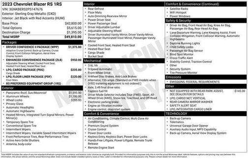 2023 Chevrolet Blazer RS