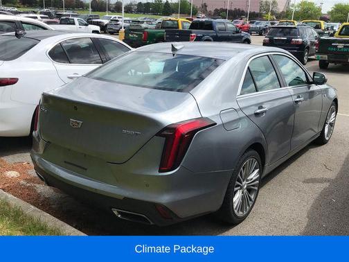 Argent Silver Metallic 2023 Cadillac CT4 Premium Luxury