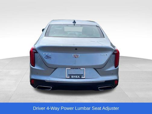 Argent Silver Metallic 2023 Cadillac CT4 Premium Luxury