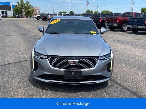 Argent Silver Metallic 2023 Cadillac CT4 Premium Luxury