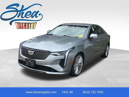 Argent Silver Metallic 2023 Cadillac CT4 Premium Luxury