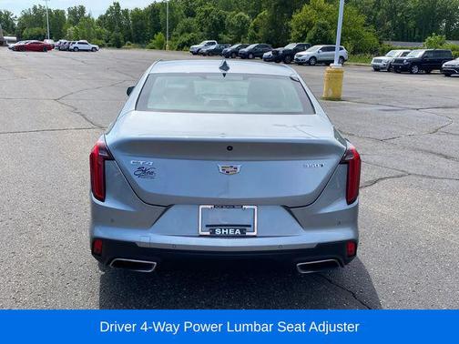 Argent Silver Metallic 2023 Cadillac CT4 Premium Luxury