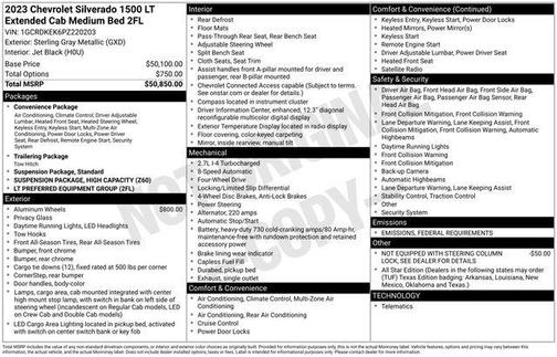 2023 Chevrolet Silverado 1500 LT