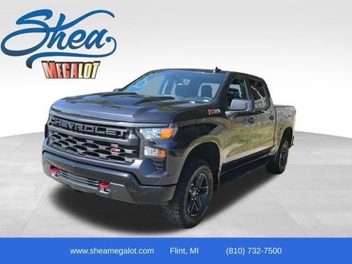 Dark Ash Metallic 2024 Chevrolet Silverado 1500 Custom Trail Boss