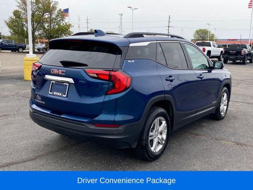 Blue Emerald Metallic 2019 GMC Terrain SLE