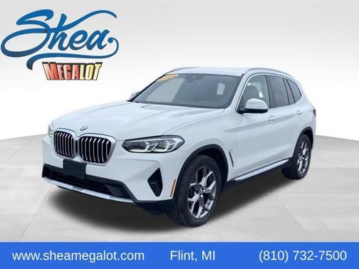 White 2022 BMW X3 xDrive30i