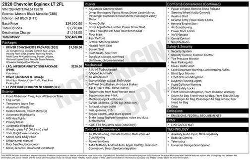 2020 Chevrolet Equinox 1LT