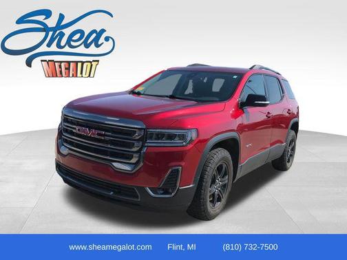 Volcanic Red Tintcoat 2023 GMC Acadia AWD AT4