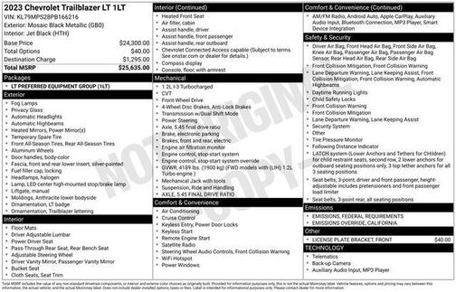 2023 Chevrolet Trailblazer LT