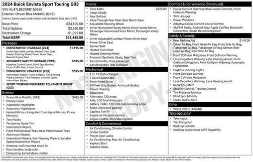 2024 Buick Envista Sport Touring FWD