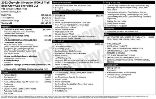 2022 Chevrolet Silverado 1500 LT Trail Boss