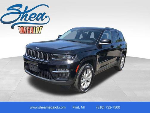 Diamond Black Crystal Pearlcoat 2023 Jeep Grand Cherokee Limited