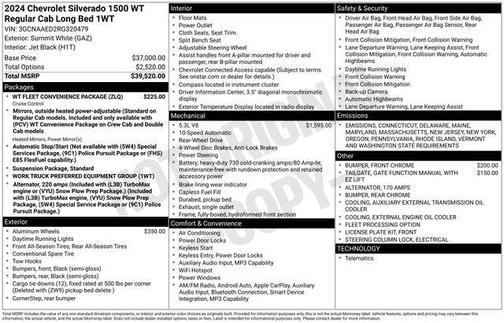 2024 Chevrolet Silverado 1500 WT