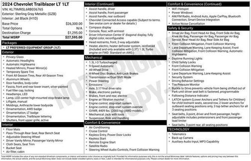 2024 Chevrolet Trailblazer LT