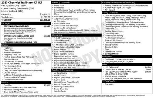 2023 Chevrolet Trailblazer LT