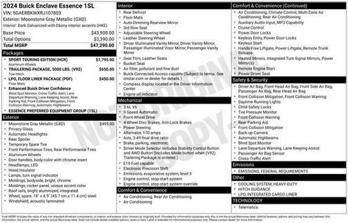 2024 Buick Enclave Essence FWD