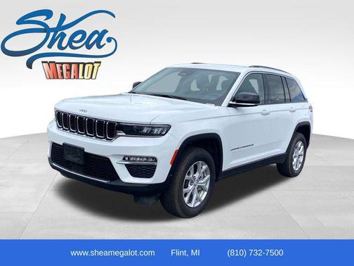 Bright White Clearcoat 2023 Jeep Grand Cherokee Limited