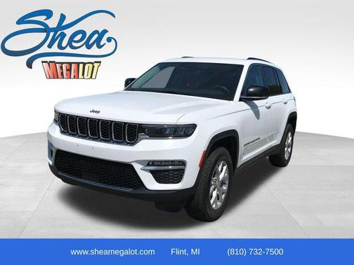 Bright White Clearcoat 2023 Jeep Grand Cherokee Limited