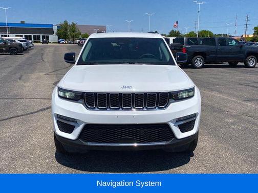 Bright White Clearcoat 2023 Jeep Grand Cherokee Limited