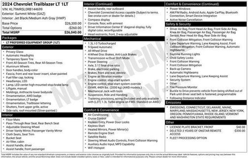 2024 Chevrolet Trailblazer LT