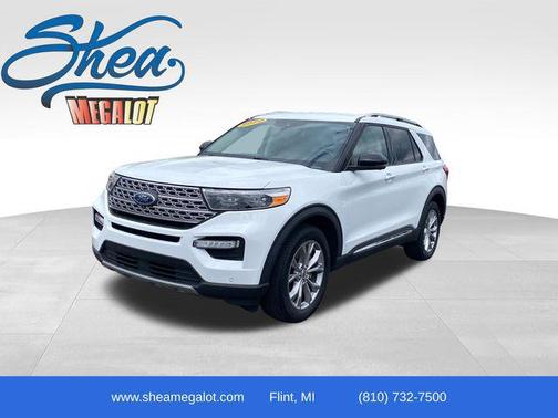 Oxford White 2020 Ford Explorer Limited