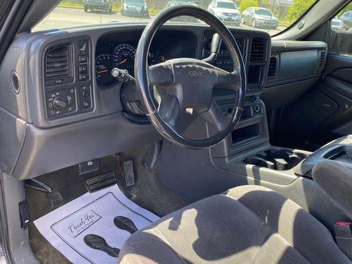 Carbon Metallic 2004 GMC Sierra 3500 SLE Crew Cab
