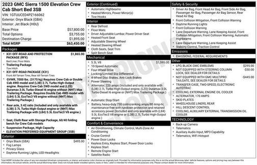 2023 GMC Sierra 1500 Elevation