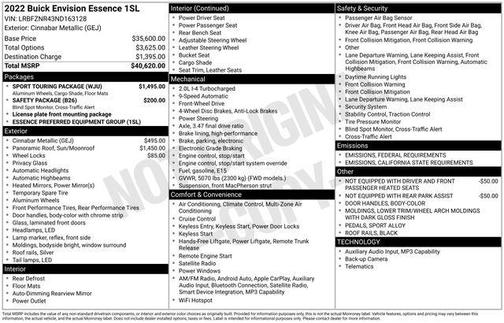 2022 Buick Envision FWD Essence