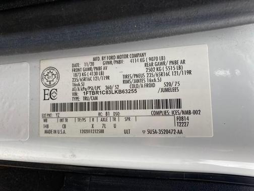 2020 Ford Transit-250 Base