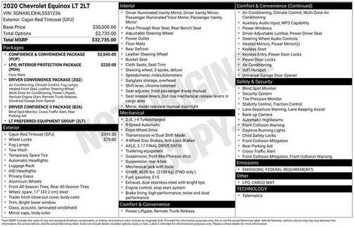 2020 Chevrolet Equinox 1LT